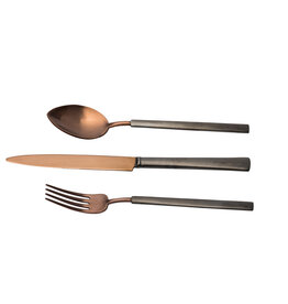 Stylepoint Table spoon SR 18/10 mat choco/antracite 20,4 cm
