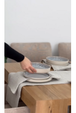 Arca Arca Reactive Grey pasta plate, grey, 20cm