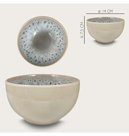 Arca Arca Reactive Grey bowl 14cm, 450ml
