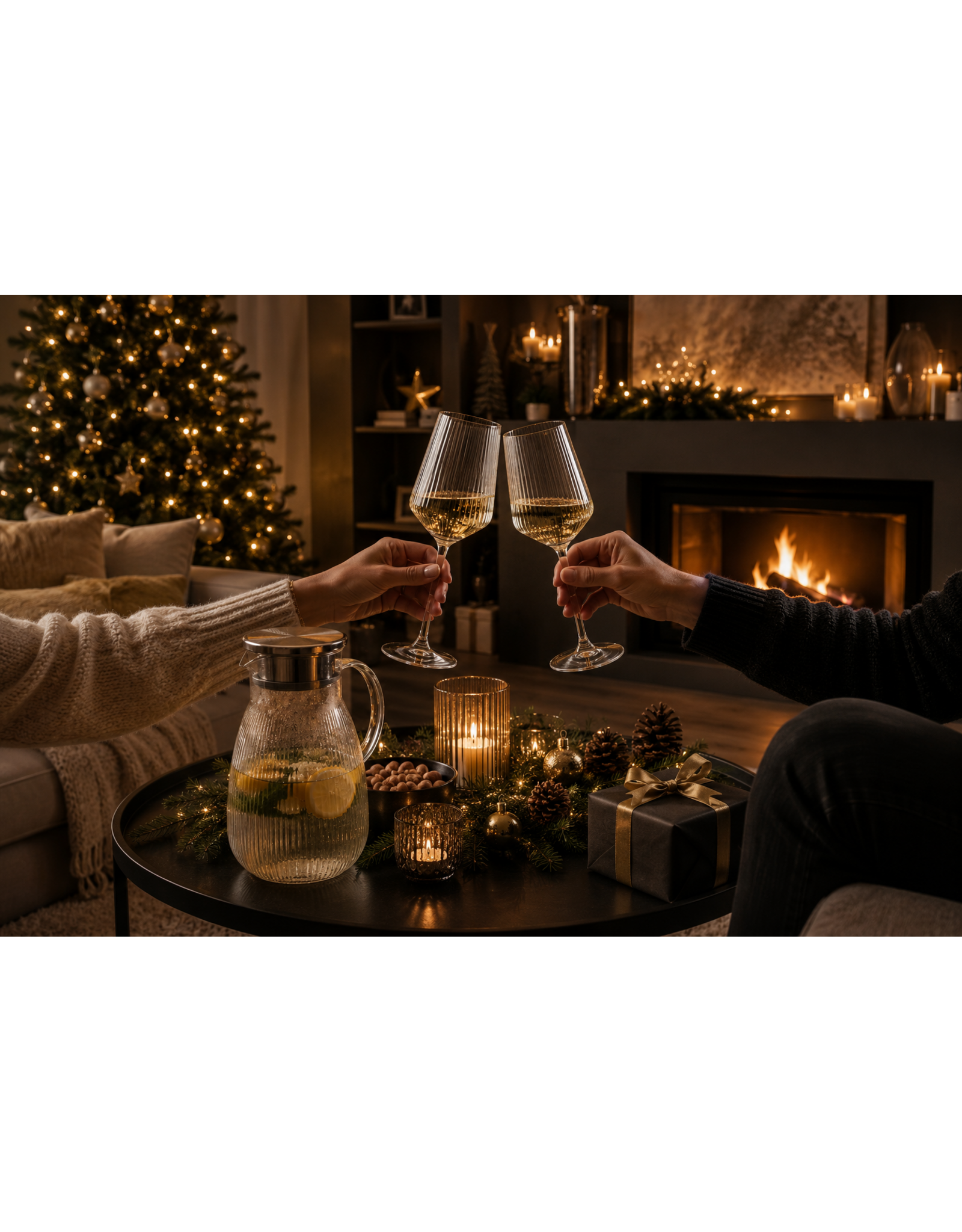 Stylepoint Arca MERIDIANA - Wijn/Cocktail glas op voet 500ml - 24x7cm, helder, borosilicaatglas