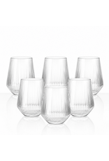 Stylepoint Arca MERIDIANA - Tumbler glas 470ml - 11x7cm, helder, borosilicaatglas