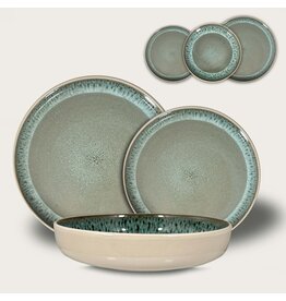 Arca Arca Reactive Smeraldo pasta bord, azuur, 20cm