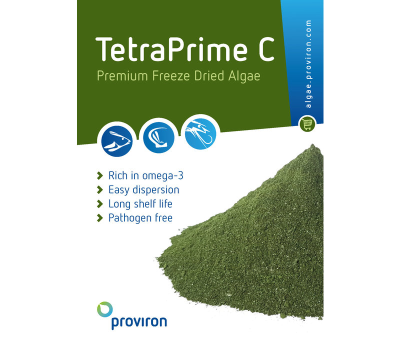 Premium freeze dried Tetraselmis chuii microalgae