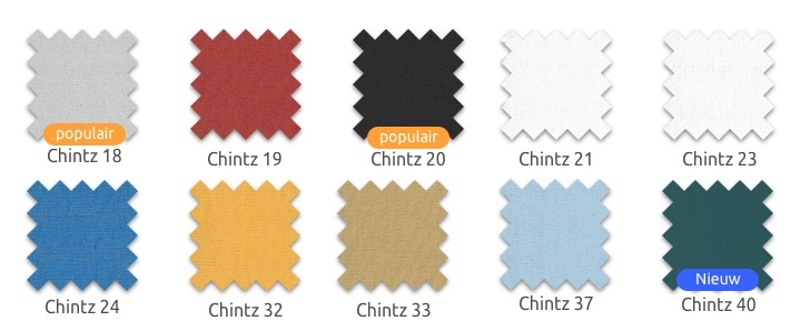 chintz kleuren 18 t/m 40