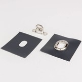 Zeilringen 17x11mm ovaal 10 stuks voor tourniquets draaisluitingen