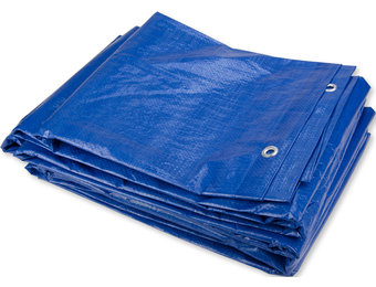 3x4 blauw 250gr afdekzeil