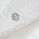 4x8 wit 170gr afdekzeil met zeilringen - bouwzeil