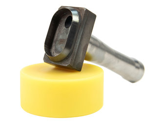 Holpijp 42x22mm ovaal rvs