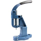 Handpers zeilringen en drukknopen monteren