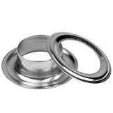 Zeilringen los 14mm rvs roestvrij 50 stuks