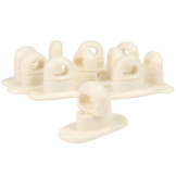 Tourniquet 42x22mm draaisluiting crème kunststof professioneel