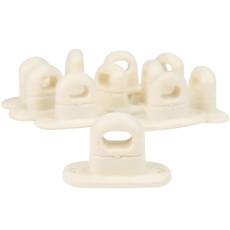 Tourniquet 42x22mm draaisluiting crème kunststof professioneel