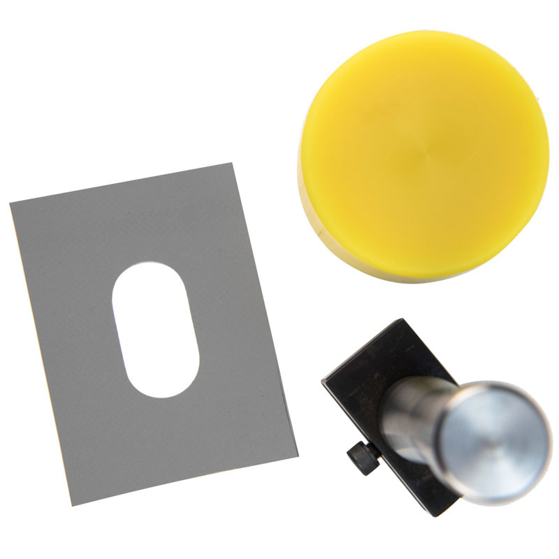 Holpijp 42x22mm ovaal rvs professioneel