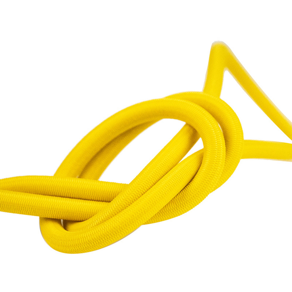 Elastisch koord Geel 4mm elastiek touw - Meerdere kleuren diktes
