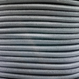 Elastisch koord 6mm grijs op rol