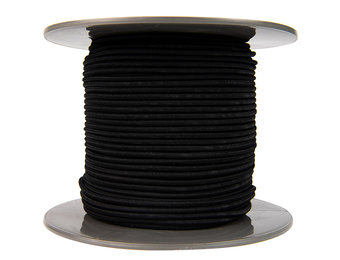 Elastisch koord 4mm zwart