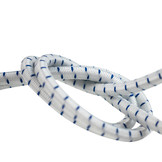 Elastisch koord 8mm blauw-wit gestreept op rol