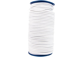 Elastisch koord 10mm wit
