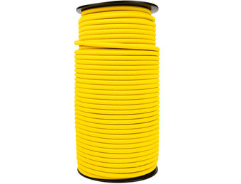 Elastisch koord 10mm geel