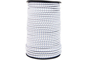Elastisch koord 10mm blauw-wit gestreept