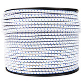 Elastisch koord 6mm blauw-wit gestreept op rol