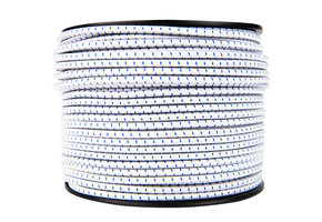 Elastisch koord 6mm blauw-wit gestreept