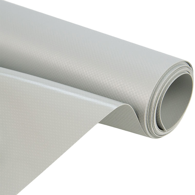 Pvc zeildoek - 650gr Agaatgrijs 7038 Glans - per meter of rol
