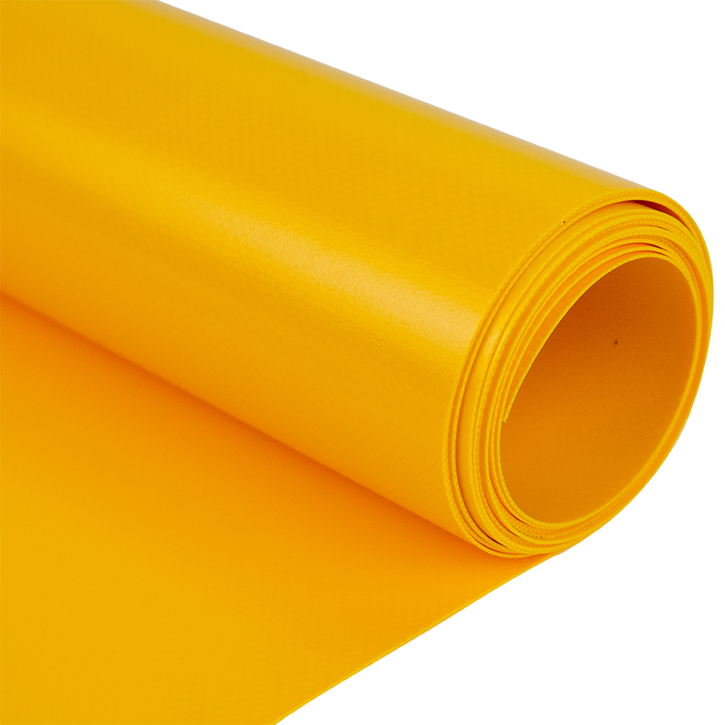 Pvc zeildoek - 650gr Signaalgeel 1003 Glans - per meter of rol