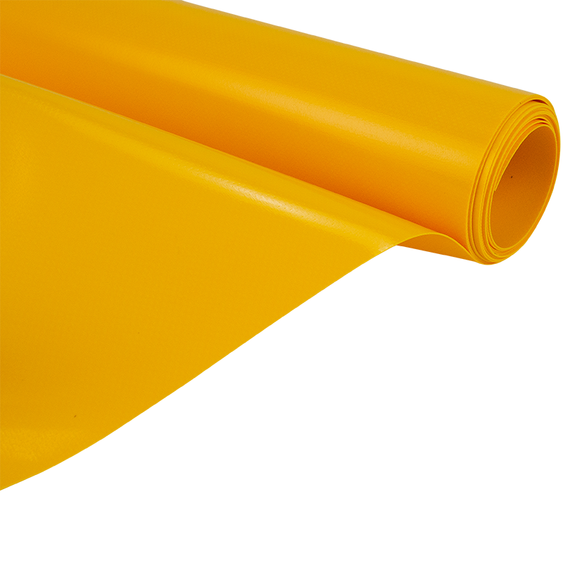 Pvc zeildoek - 650gr Signaalgeel 1003 Glans - per meter of rol