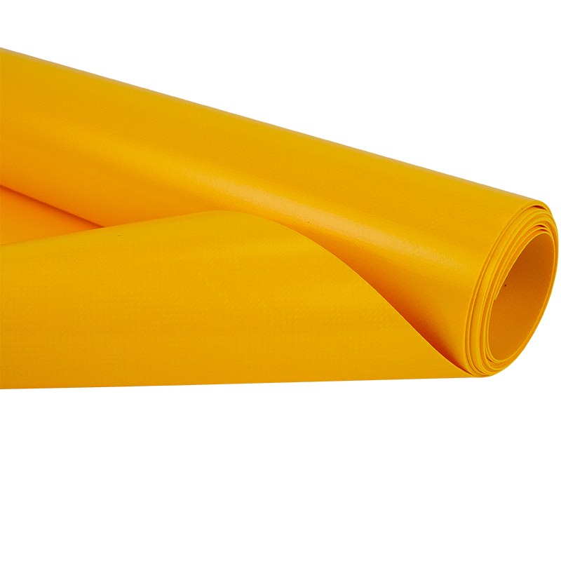 Pvc zeildoek - 650gr Signaalgeel 1003 Glans - per meter of rol
