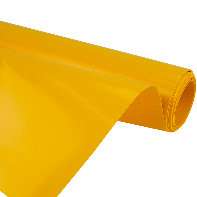 Pvc zeildoek - 650gr Signaalgeel 1003 Glans - per meter of rol