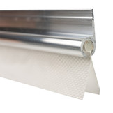 Caravanpees keder met dubbele vlag 7mm wit