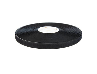 Klittenband 20mm zelfklevend hotmelt haak zwart