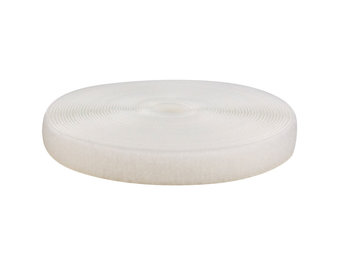 Klittenband 20mm naaibaar lus wit