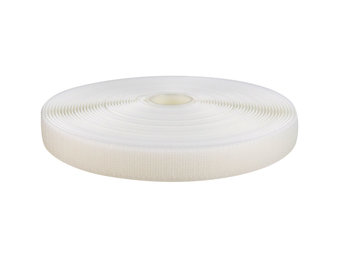 Klittenband 20mm naaibaar haak wit
