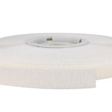 Klittenband 20mm zelfklevend hotmelt lus zachte kant wit