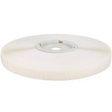 Klittenband 20mm zelfklevend acryl lus zachte kant wit