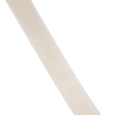 Klittenband 20mm zelfklevend acryl haak harde kant wit