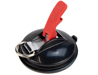 Zuignap met ring en s-haak