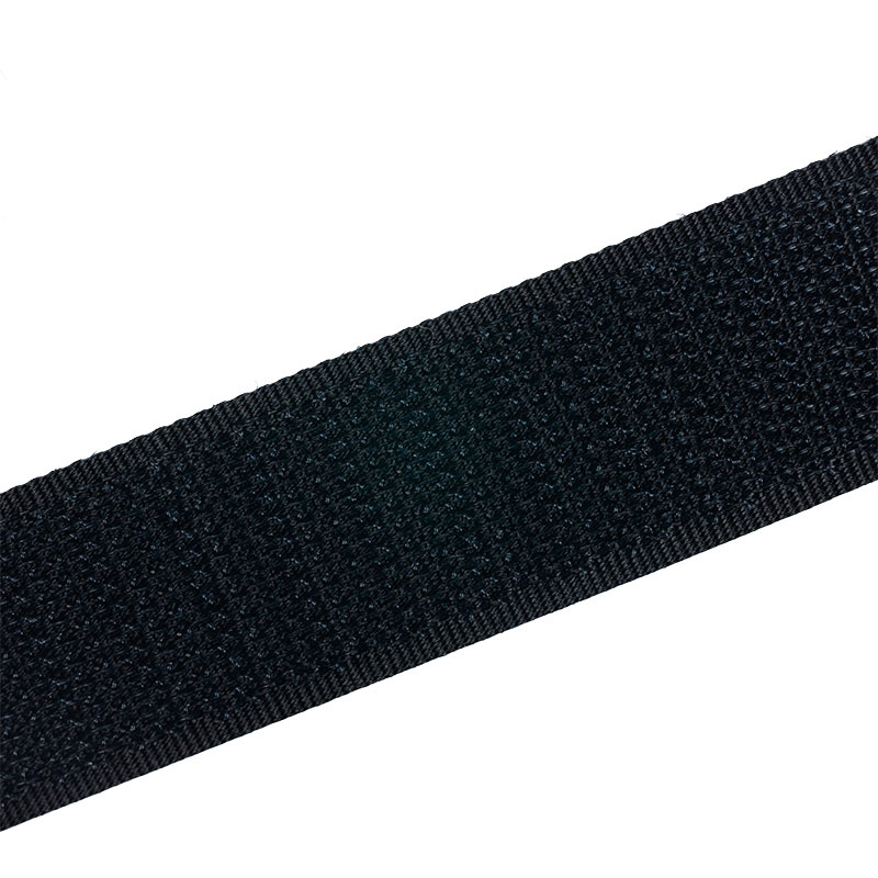 Klittenband 20mm naaibaar haak harde kant zwart