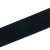 Klittenband 20mm zelfklevend hotmelt haak harde kant zwart