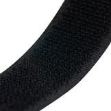 Klittenband 20mm zelfklevend hotmelt haak harde kant zwart