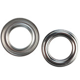 Zeilringen los rvs 16mm 100 stuks roestvrij 316