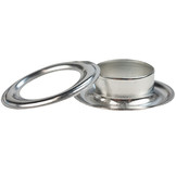 Zeilringen los rvs 16mm 100 stuks roestvrij 316