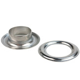 Zeilringen los rvs 16mm 100 stuks roestvrij 316