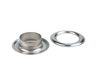 Zeilringen los rvs 10mm 100 stuks