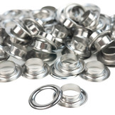 Zeilringen los rvs 10mm 100 stuks roestvrij 316