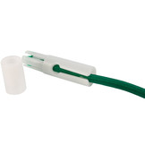 Zelfsluitende T-bar 6 en 8mm wit eindstop koord 10 stuks