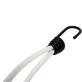 Spanner met haak 18cm elastiek wit spinhaak