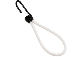 Spanner met haak 18cm elastiek wit